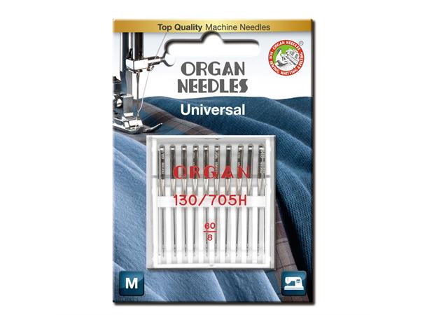 Organ Universal nål #60 10 stk 130/705H  60/8