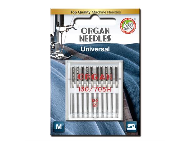 Organ Universal nål #120 10 stk 130/705H  120/19
