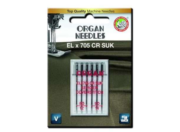Organ ELx705 Coversøm Krom # 80-90 6 stk ELx705 CR  80-90/6 ass,