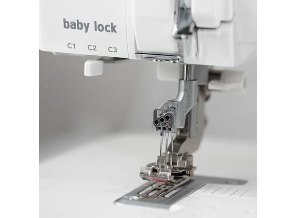 Baby Lock Primo 6-tråders cover Stor nyheit, 6 trådesr cover maskin 