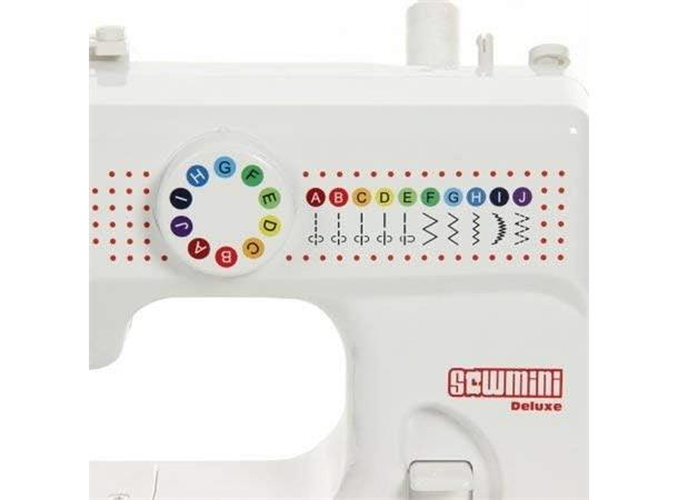 Janome Sew Mini DeLuxe Symaskin for barn. 