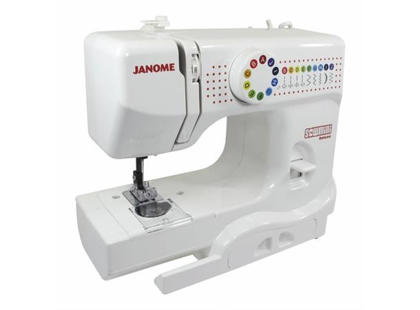 Janome Sew Mini DeLuxe Symaskin for barn. 