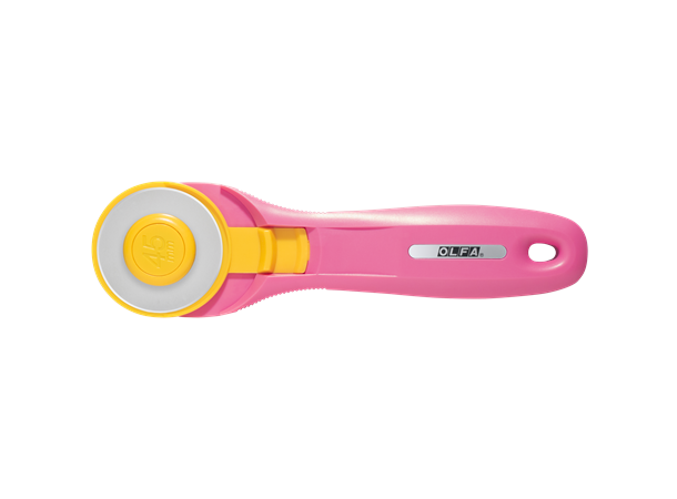 OLFA Rullekniv 45 mm Rosa For Høgre- og Venstrehendte. 