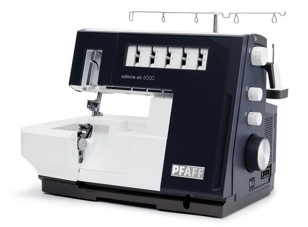 Pfaff Admire 6000 Overl/Cover Overlock-/Covermaskin med lufttreding 