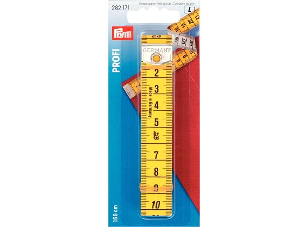 Prym Profi Måleband 150cm Gul Proff målband