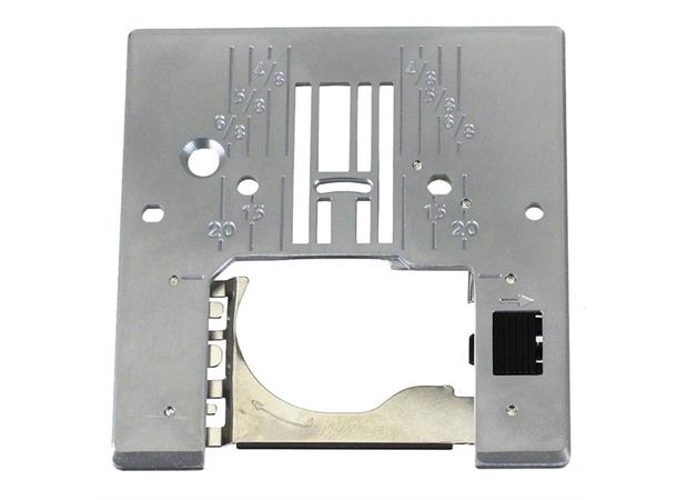 Stingplate Janome (Mange modeller) Nr.756008  på baksida av stingplata.