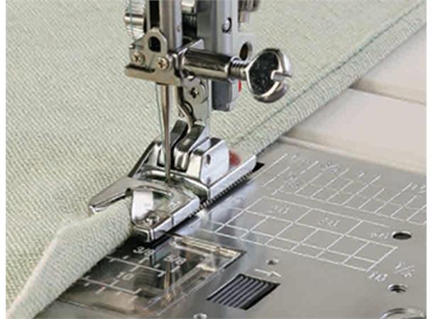 Trykkfot Janome Faldefot D2 4mm Gruppe 1, 1A, 1B, 1C, 1D 