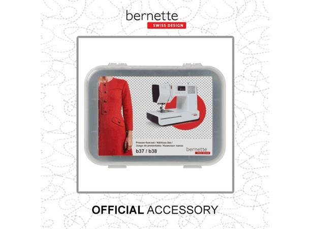 Trykkfotsett Bernina Bernette B37/B38 Strort trykkfotsett, 10stk. ass. 