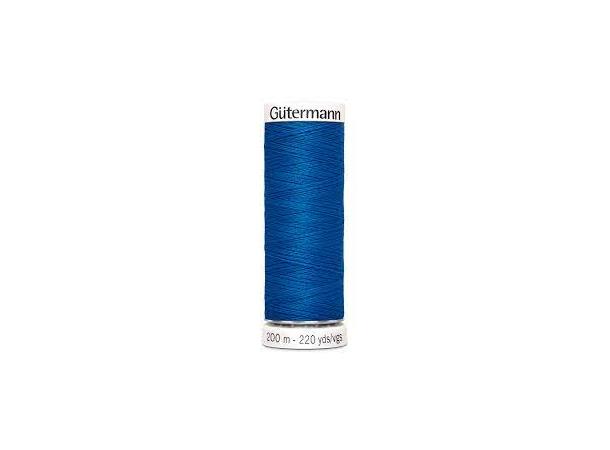 Gütermann No. 100 Polyester 200m 322 Alle stoffers tråd - 200m 322 Blå 