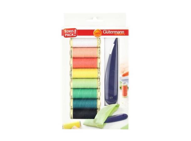 Gütermann Polyester 8x100m + Kantformer Gütermann No100 Sew-all Thread 10pk.