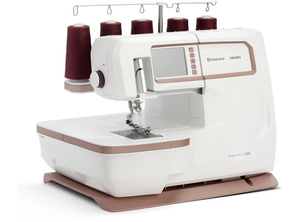 KAMPANJE: Husqvarna AMBER AIR S500 Overlock maskin 