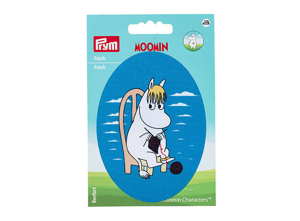 Prym Mumi "stryk på" merker 2stk. 2stk. ass.Mumi strykemerker 