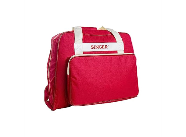 Singer Symaskin veske str. 46X20X34cm Ny modell symaskinveske frå Singer, Raud 