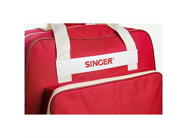 Singer Symaskin veske str. 46X20X34cm Ny modell symaskinveske frå Singer, Raud 