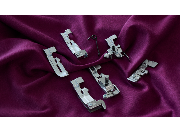 Trykkfotsett Bernina Bernette B44, B64 Bernette B44, B48, B64, B68 