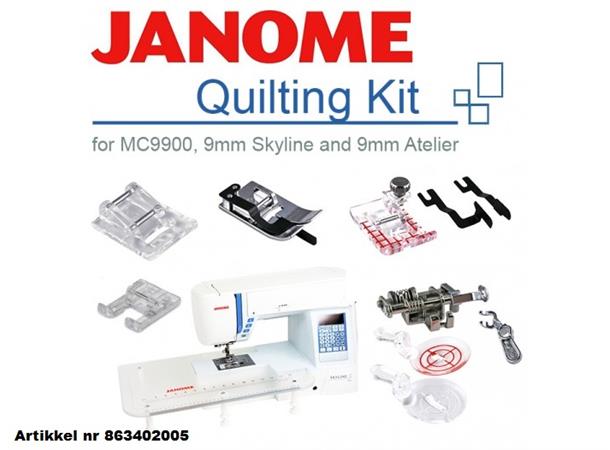 Sybrett+Quiltesett til Janome Skyline Stort sybrett + Quiltesett 