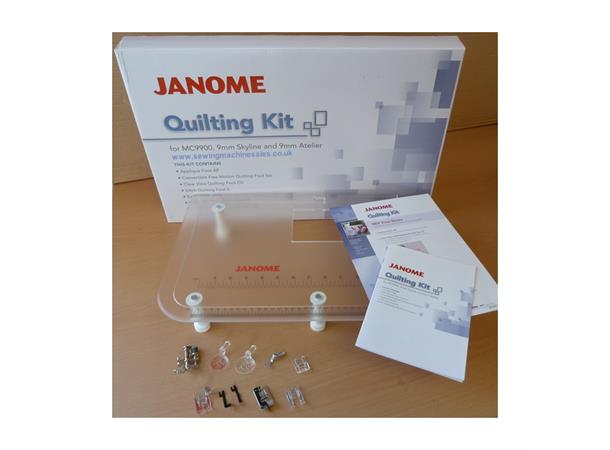 Sybrett+Quiltesett til Janome Skyline Stort sybrett + Quiltesett 