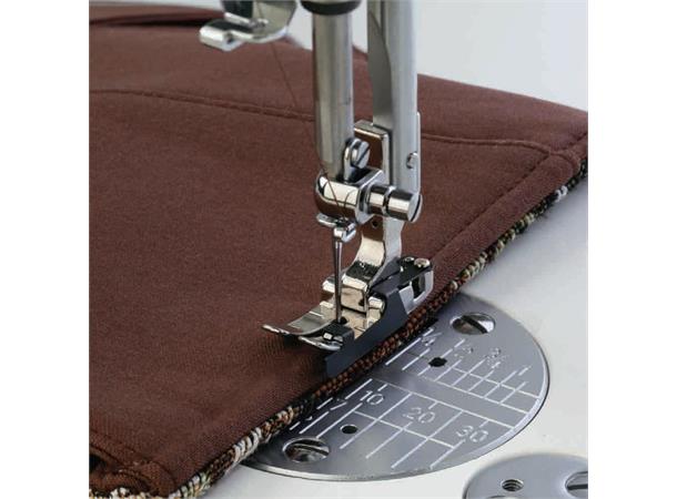 Trykkfot Janome 1/4" fot m/Guide Gruppe 5 (HD9, 1600P) 