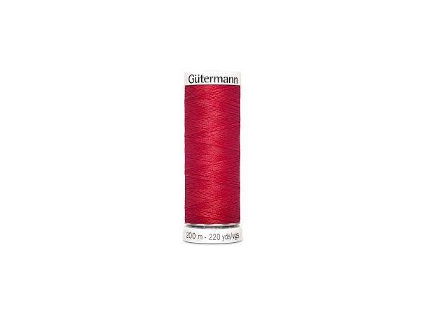 Gütermann No. 100 Polyester 200m 365 Alle stoffers tråd - 200m F365 Raud 