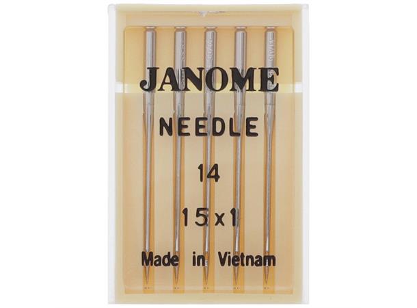 Janome Universal nål #14/90 5 stk 130/705H  14/90  (G084)
