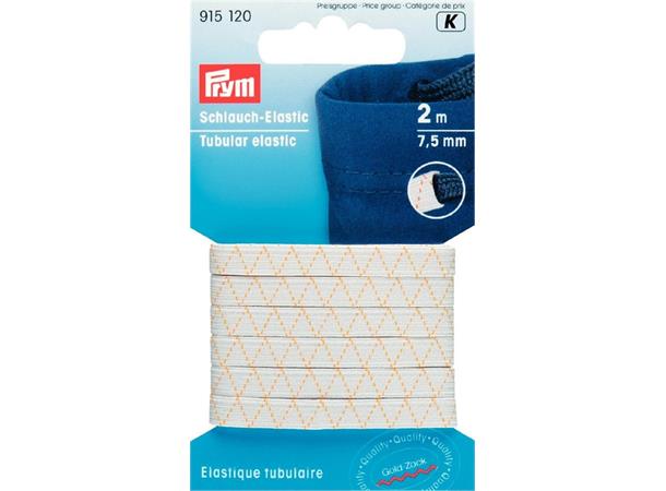 PRYM Elastisk bånd Rørformet 7,5 mm, 2M 