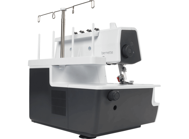DEMO: Bernina Bernette B42 Coverstitch DEMO COVERSTITCH MASKIN, SOM NY, GARANTI 