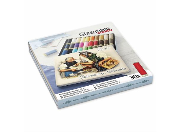 Gütermann Polyester 100 30stk. 100m ass. 30stk. ass. 100m polyester no. 100 
