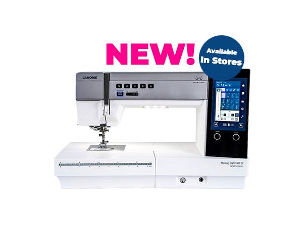 Janome Memory Craft 9480QC Inkl. Stingregulator 