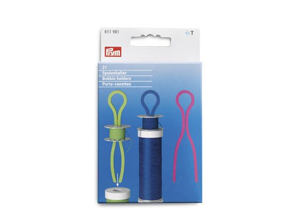 Prym Spoleholdere/Bobbin holders 21stk. Praktisk og kjekt å ha! 