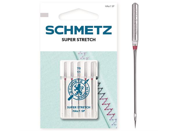 Schmetz Super Stretch Nål HAx1SP #75-5st HAx1SP 75/11 - 5stk.