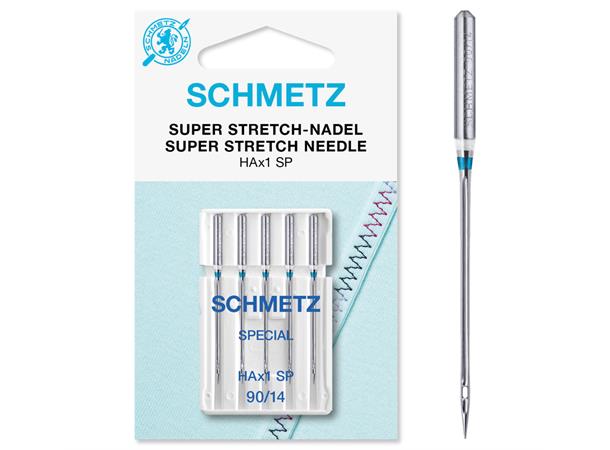 Schmetz Super Stretch Nål HAx1SP #90-5st HAx1SP 90/14 - 5stk. 