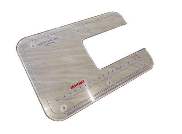 Sybrett/Plexiglass Janome HD9 ++ Klart,  stort sybrett, 61cm x 38cm