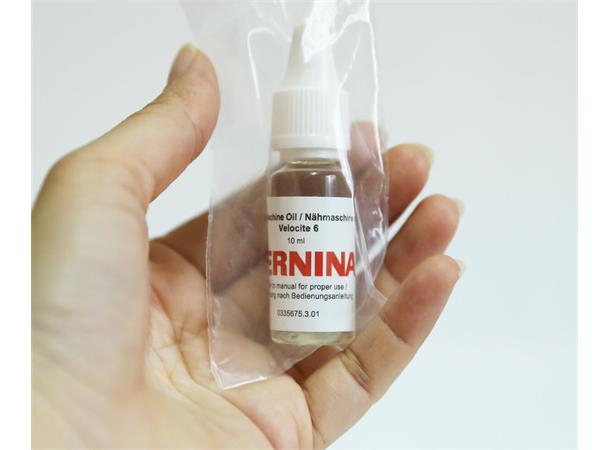 Bernina symaskinolje Velocite 6 10ml Høykvalitets harpiksfri og syrefri olje 