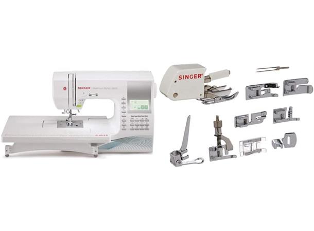 DEMO: Singer Quantum Stylist 9960 Full garanti. Lite bruk, nesten som ny. 