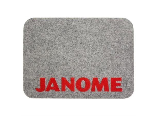 Filtmatte for symaskiner, Janome logo Liten, Str. 32cm x44cm