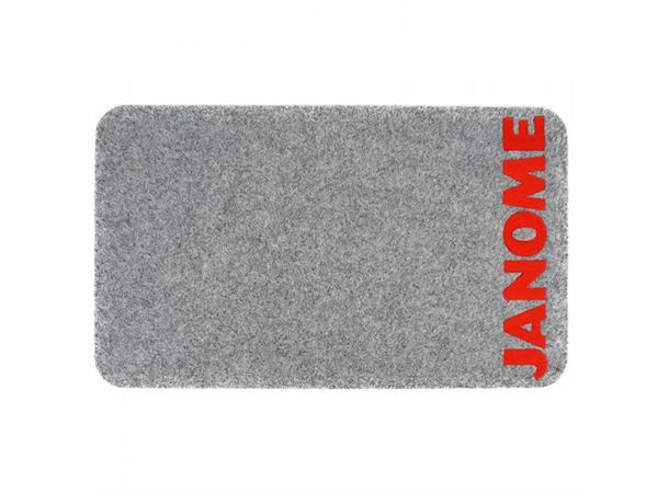 Filtmatte for symaskiner, Janome logo Liten, Str. 32cm x44cm