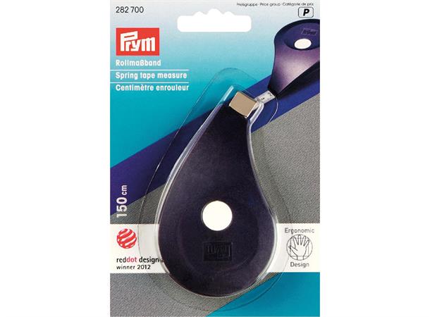 Prym Måleband Ergonomisk 150cm  Kvit Uttrekkbart målband