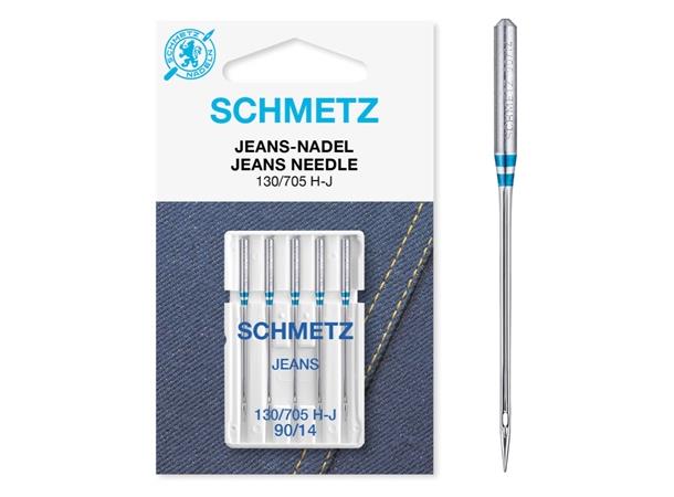 Schmetz Jeans-nål #90 - 5 stk 130/705H 90/14