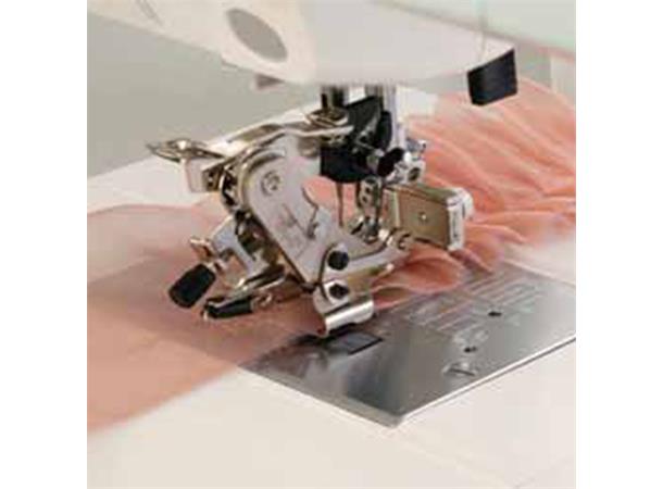 Trykkfot Janome Rynke- og plisséapparat Gruppe 1, 1A, 1B, 1C, 1D 