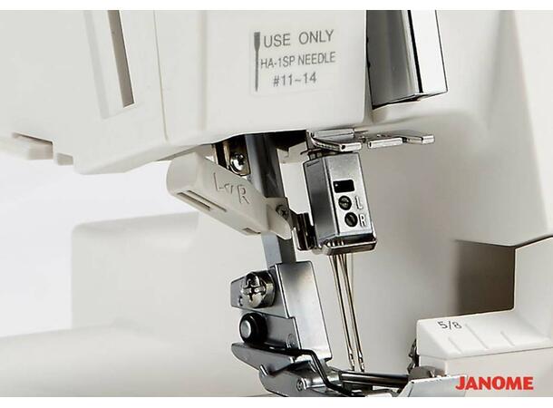 BRUKT: Janome AirThread 2000D Overlock Nesten som ny, 3mnd. garanti 