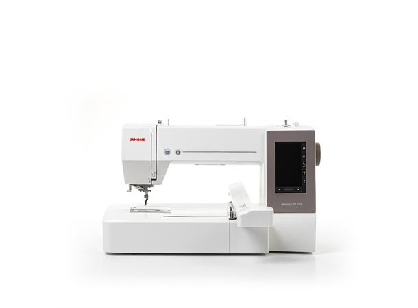 Janome MC 550E Broderimaskin Stort broderiområde: 200×360mm 