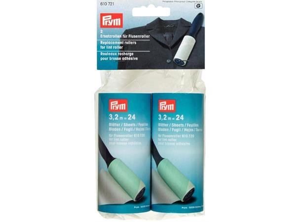 Prym Refil for Klesrulle 2pk. 2stk. refiler for prym klesrulle