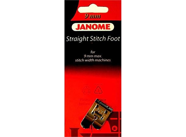 Trykkfot Janome Rettsømsfot - H Gruppe 1, 1A, 1B, 1C, 1D 