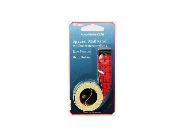 Måleband Color 150cm Tre farga målband. 