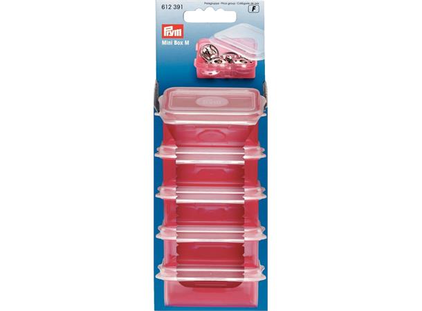 Prym Mini Box – M  5stk. Str. 6 x 5 x 2cm 5pk. 