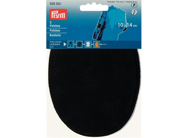 Prym Reparasjonslapper Skinn Svart 2stk. 10 x 14 cm, Albuelapp syast på. 