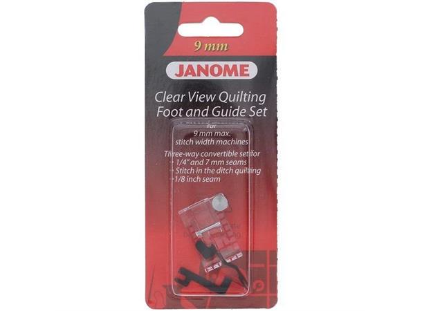 Trykkfot Janome Quilt/Lappeteknikk 3-i-1 Gruppe 1, 1A, 1B, 1C, 1D 