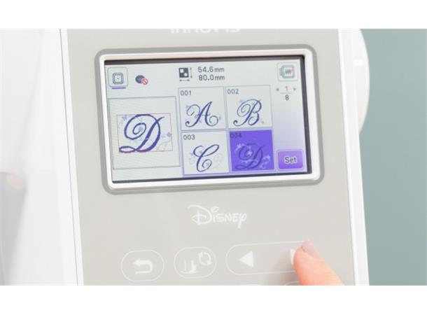 Brother Innov-is M340ED Disney Broderima Inkl. Broderiprogramvare PE-Design Plus2