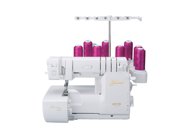 DEMO: Baby Lock Gloria Overloc-/Cover Som ny, Garanti. 