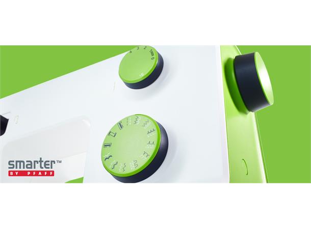 DEMO: Smarter by Pfaff 140S Som ny, Garanti. 